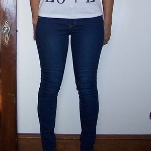 Columbian Skinny Contour Jeans Light Blu Stonewash